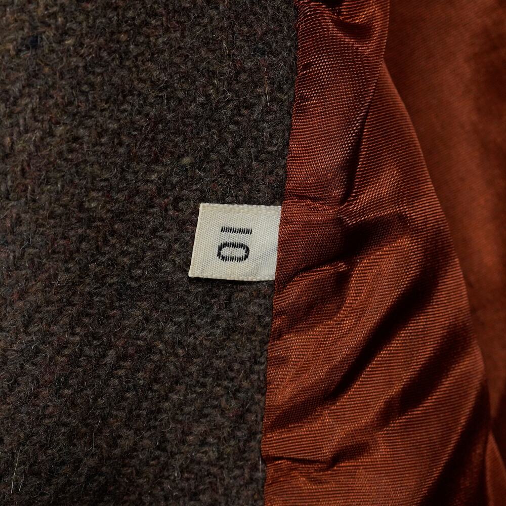 Vintage Women’s Wool Blazer Brown Union Made USA Size 10 Tailored Fit - Picture 4 of 13